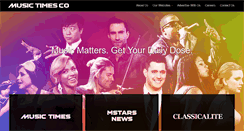 Desktop Screenshot of musictimesco.com